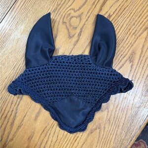 HKM Full Size Horse Ear Bonnet / Fly Veil